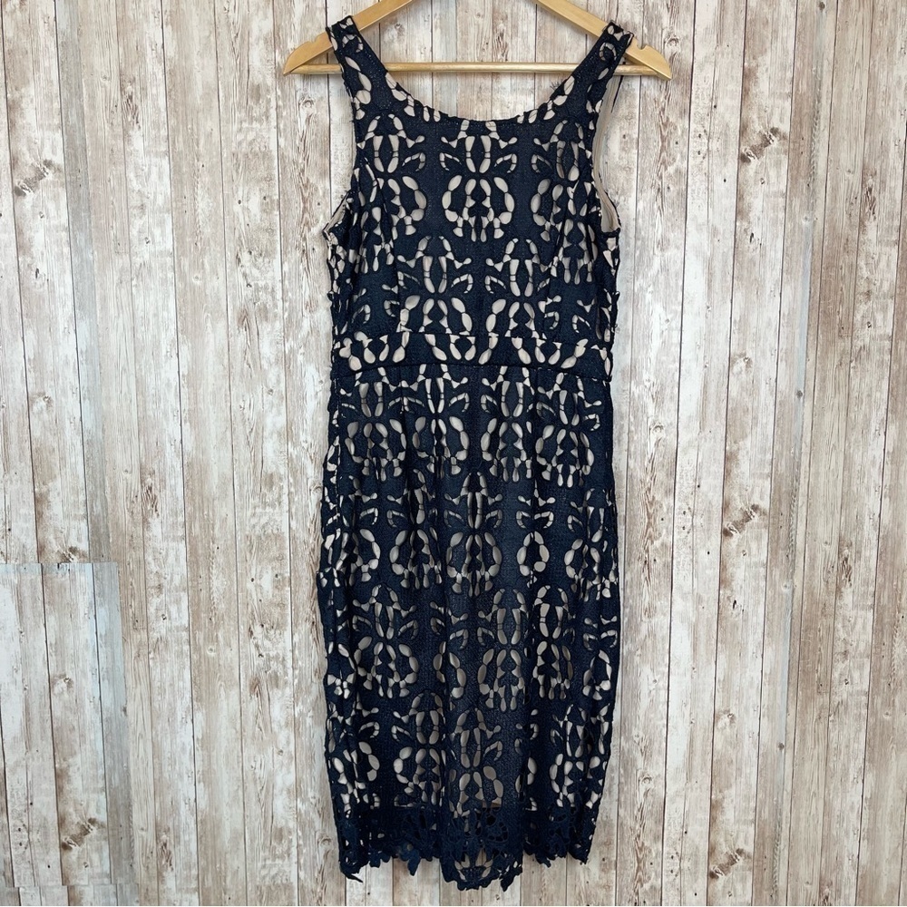 Banana Republic Lace Sleeveless Dress Size 2 Women - Picture 7 of 10